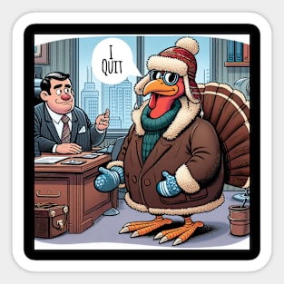 Quit Cold Turkey Sticker